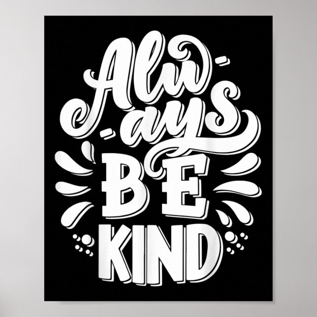 Affiche Toujours inspirer Citations Graphiques Motivationn (Devant)