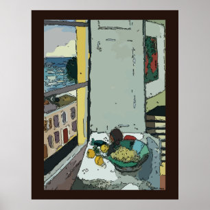 Affiche Toujours la vie de la fenêtre