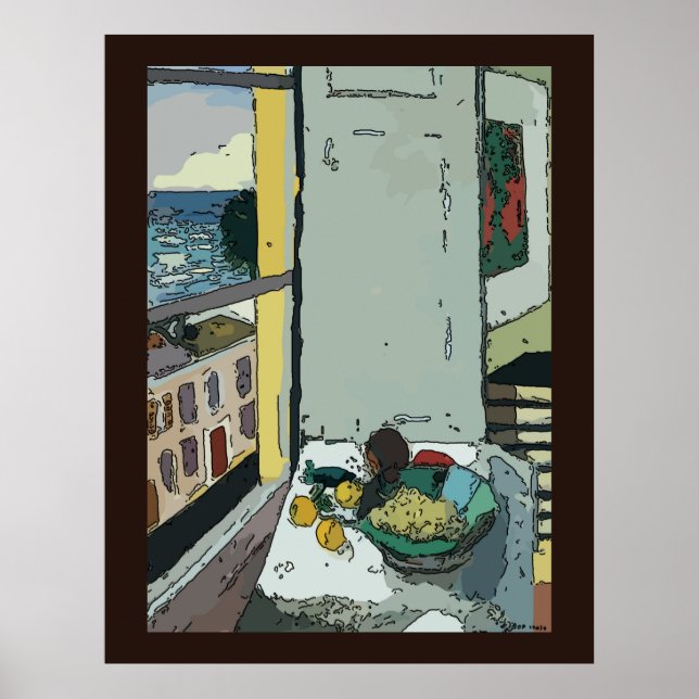 Affiche Toujours la vie de la fenêtre (Devant)