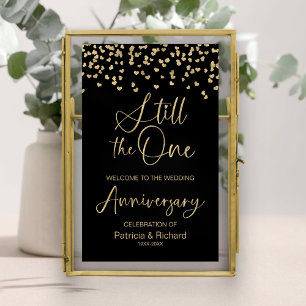 Affiche Toujours l'Un Signe de Bienvenue pour l'Anniversai