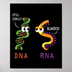 Affiche Toujours Une Adn Unique Rna Toujours La Science Dr