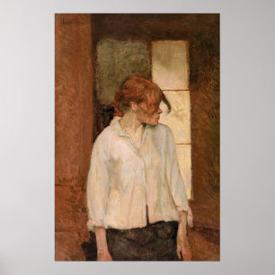 Affiche Toulouse-Lautrec - A Montrouge, Rosa La Rouge
