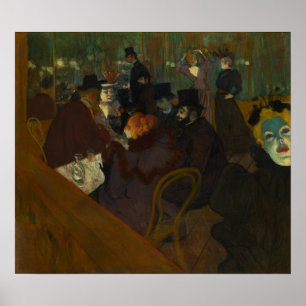 Affiche Toulouse-Lautrec - At The Rouge