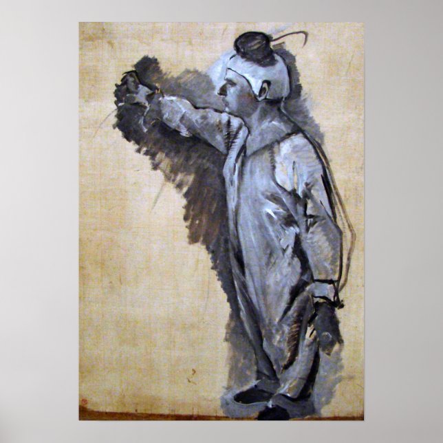 Affiche Toulouse-Lautrec - Clown 1886 (Devant)