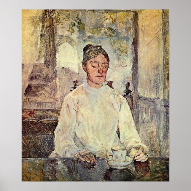 Affiche Toulouse-Lautrec - Comtesse Adele Zoe (Devant)