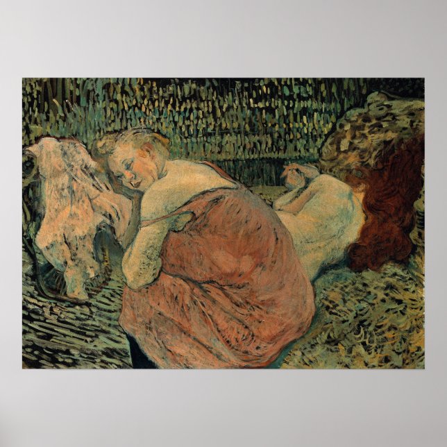Affiche Toulouse-Lautrec - Deux amis (Devant)