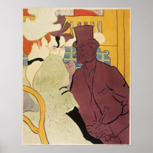 Affiche Toulouse-Lautrec - Flirt (Anglais)
