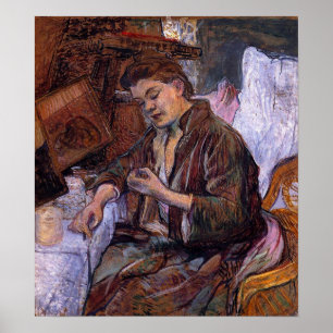 Affiche Toulouse-Lautrec - La Toilette Madame Fabre 1891