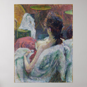 Affiche Toulouse-Lautrec - Le Modèle au Repos