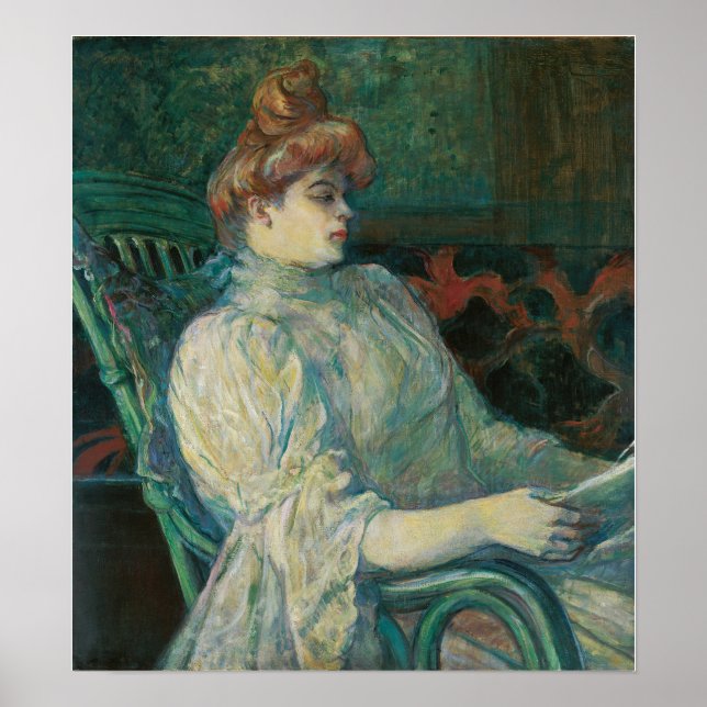 Affiche Toulouse-Lautrec - Madame Marthe X Bordeaux (Devant)
