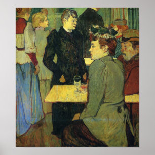 Affiche Toulouse-Lautrec - Un coin du Moulin