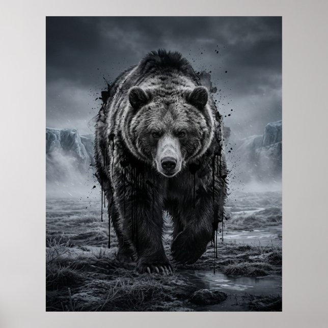 Affiche Toundra de l'ours tacheteur (Devant)