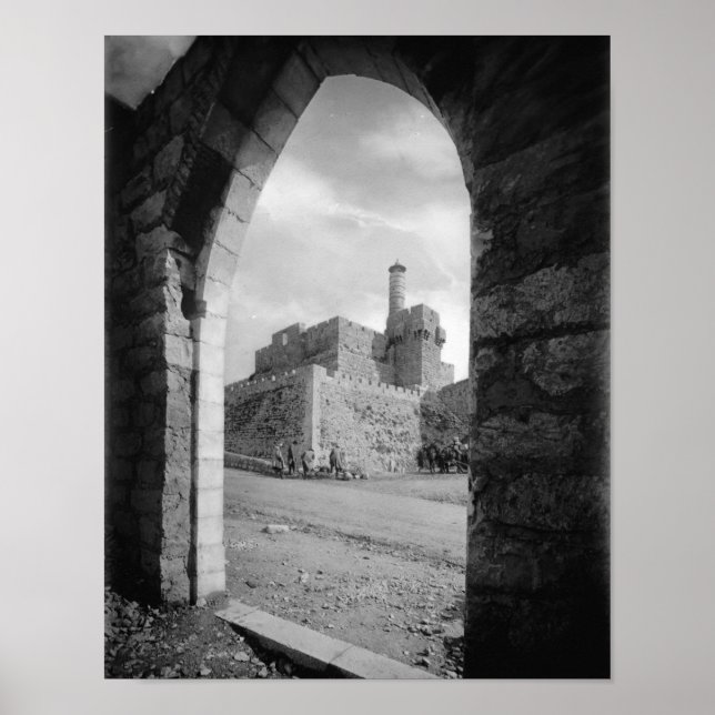 Affiche Tour de David à Jérusalem (Devant)