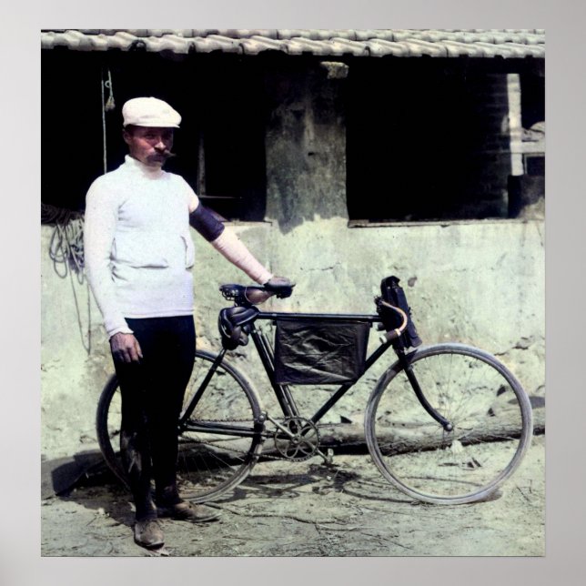 Affiche Tour De France 1903 Maurice Garin Colorisé (Devant)