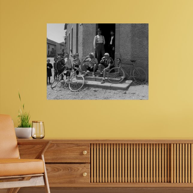 Affiche Tour de France 1921 Après l'étape Heure de la bièr (Salon 2)