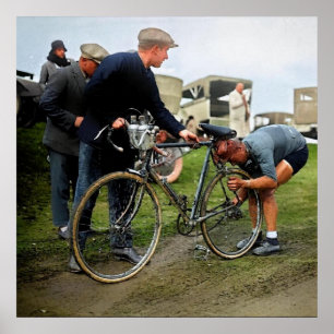 Affiche Tour de France 1928 Raymond Decorte Color Redux