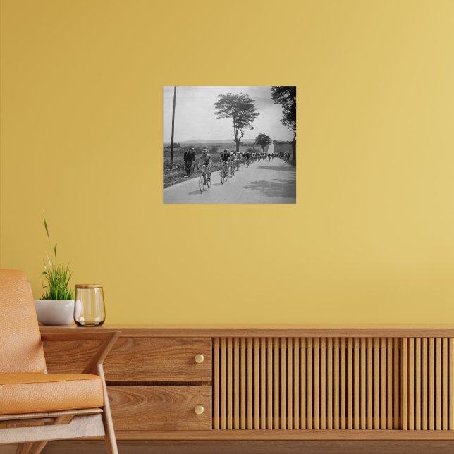 Affiche Tour de France Étape 1 Francois Faillu Leads (Salon 2)