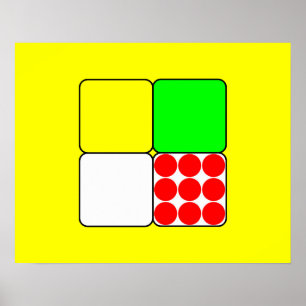 Affiche Tour de France Jerseys 3 Jaunes