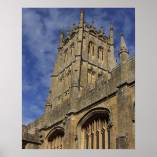 Affiche Tour de l'église St. James, Chipping Camden
