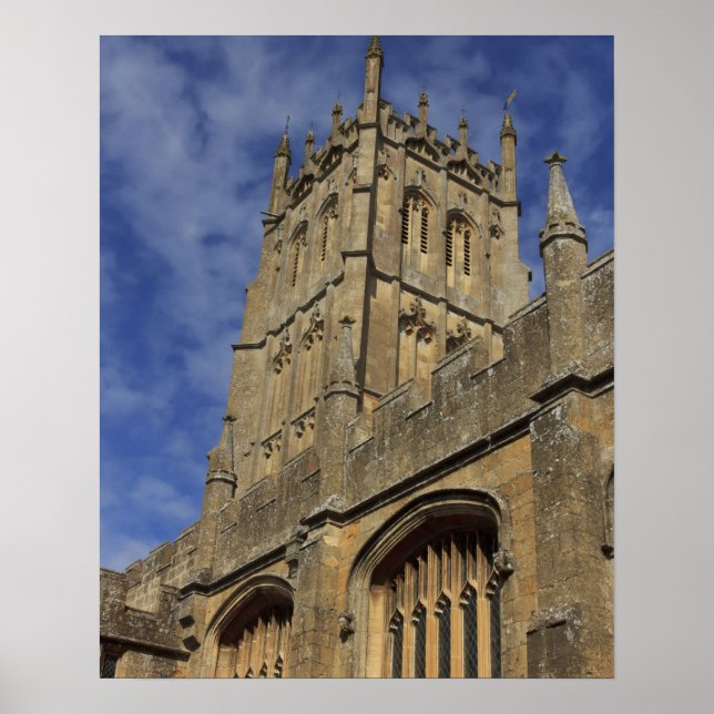 Affiche Tour de l'église St. James, Chipping Camden (Devant)