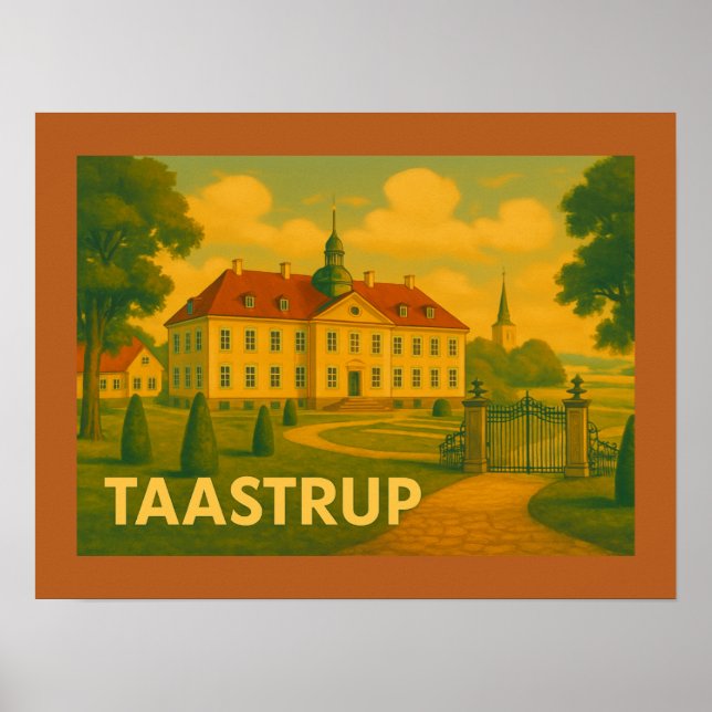 Affiche Tour de Taastrup Danemark (Devant)