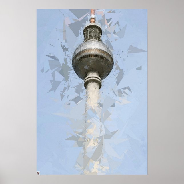 Affiche Tour de télévision de Berlin (Devant)