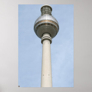 Affiche Tour de télévision de Berlin