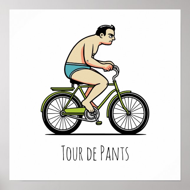 Affiche Tour des pantalons (Devant)