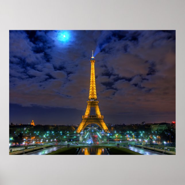 Affiche Tour Eiffel (Devant)