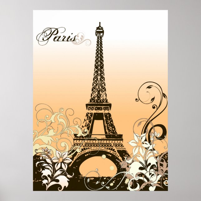 Affiche Tour Eiffel (Devant)