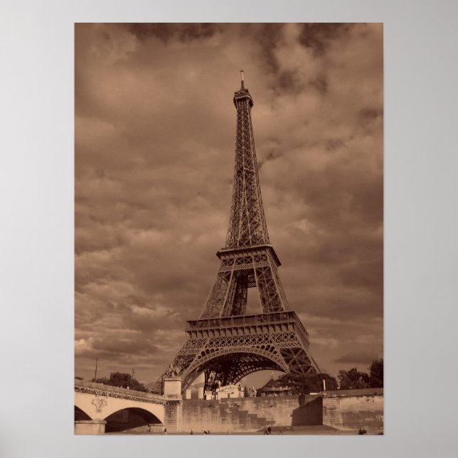 Affiche Tour Eiffel (Devant)