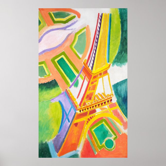 Affiche Tour Eiffel (Devant)