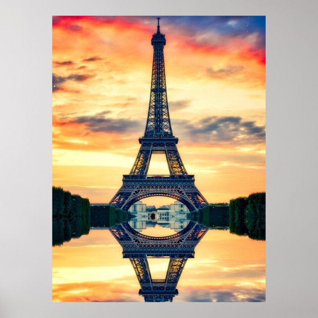 Affiche Tour Eiffel (Devant)