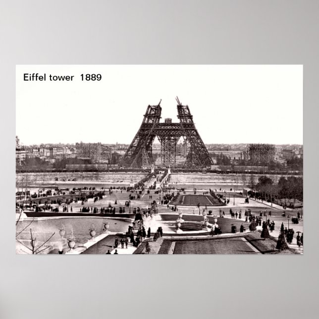 Affiche Tour Eiffel (Devant)