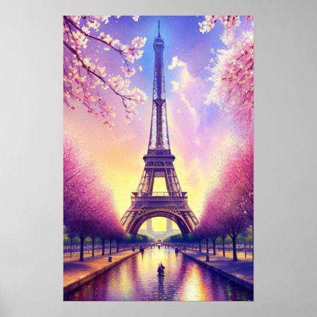Affiche Tour Eiffel (Devant)