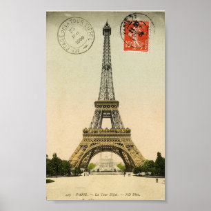 Affiche Tour Eiffel