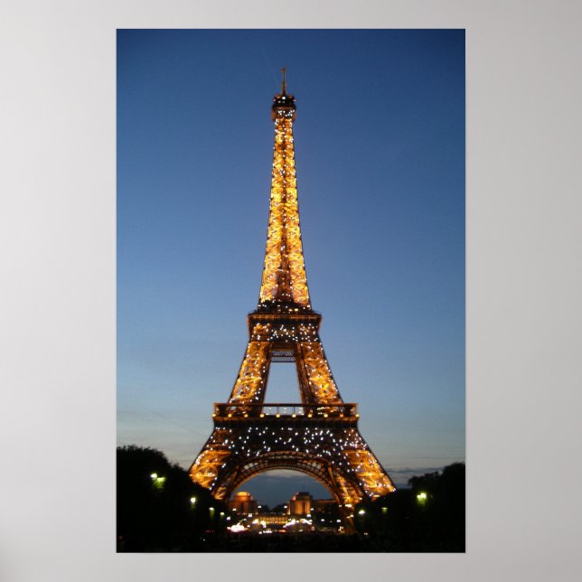 Affiche Tour Eiffel (Devant)