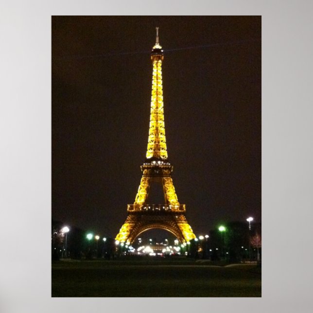 Affiche Tour Eiffel (Devant)