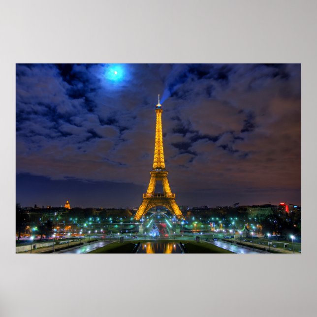 Affiche Tour Eiffel (Devant)