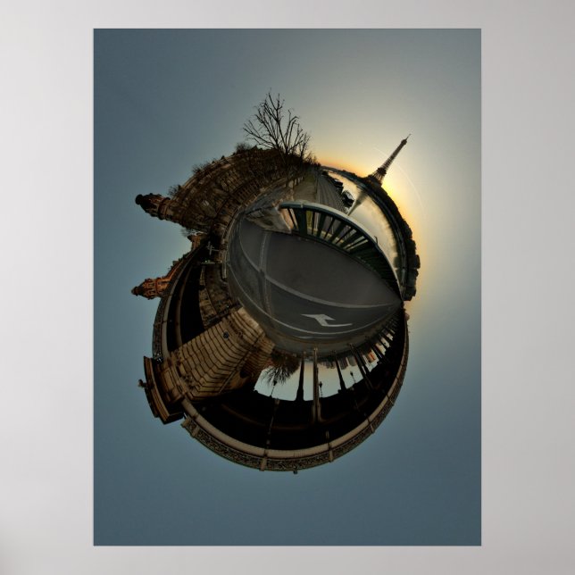 Affiche Tour Eiffel (Devant)