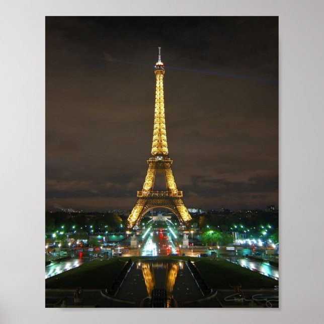 Affiche Tour Eiffel (Devant)