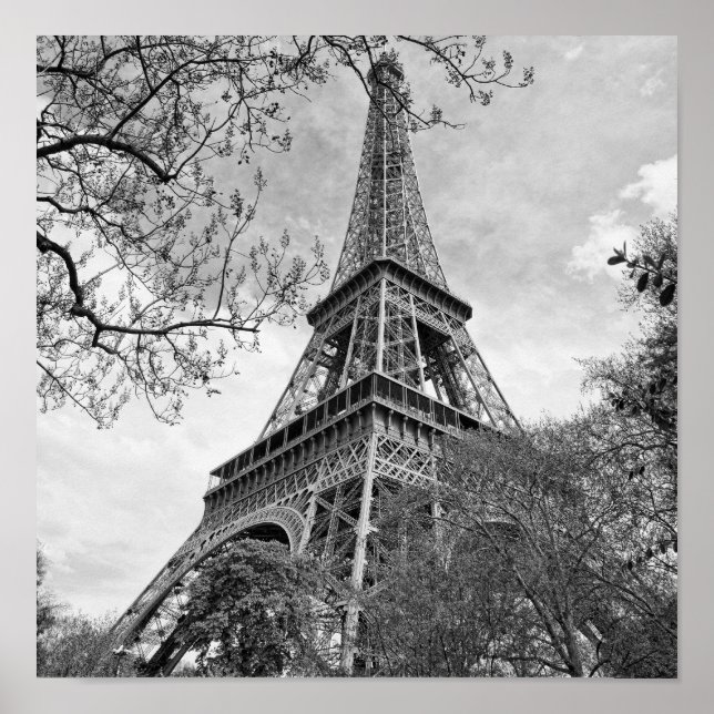 Affiche Tour Eiffel Panorama (Devant)