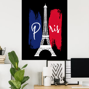 Affiche Tour Eiffel Paris 