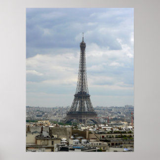 Affiche Tour Eiffel, Paris