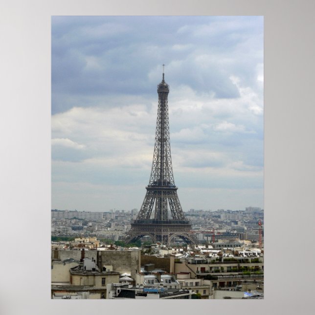 Affiche Tour Eiffel, Paris (Devant)