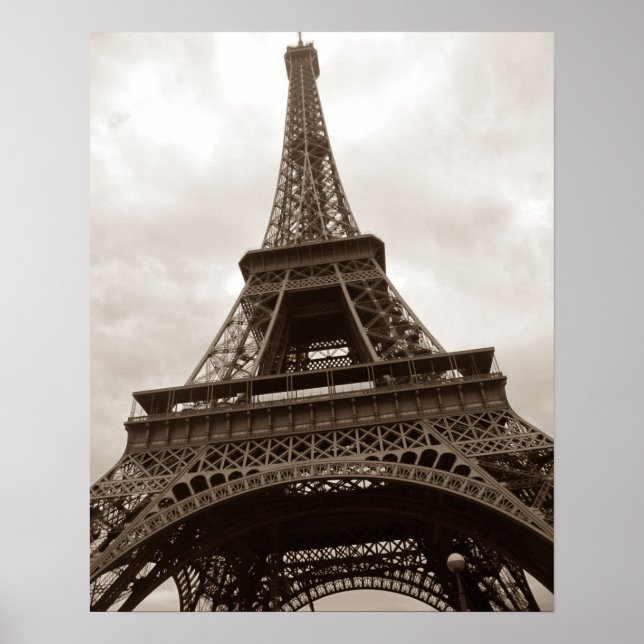 Affiche Tour Eiffel Paris (Devant)