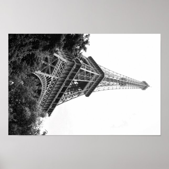 Affiche Tour Eiffel, Paris (Devant)