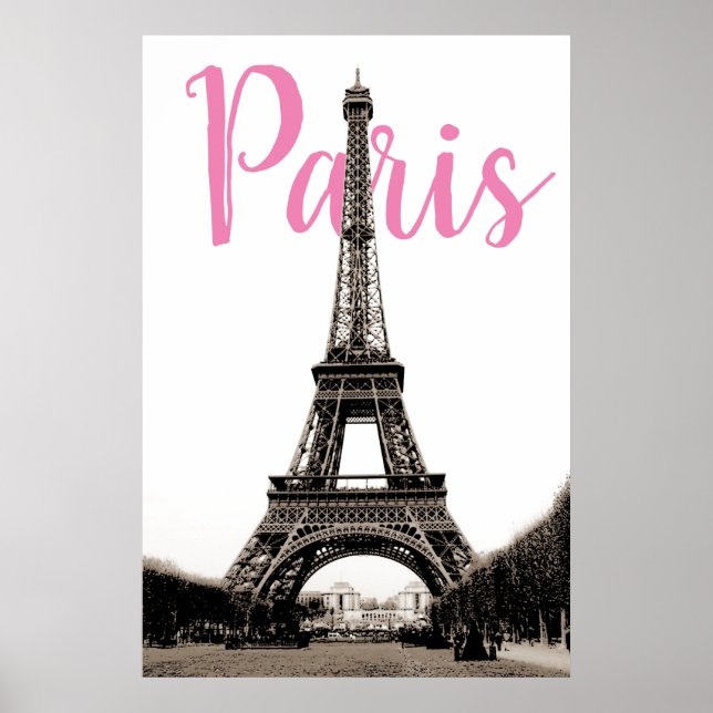Affiche Tour Eiffel Paris (Devant)