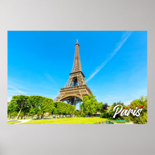 Affiche Tour Eiffel   Paris, France
