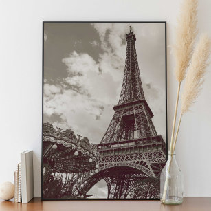 Affiche Tour Eiffel Paris, France Photographie